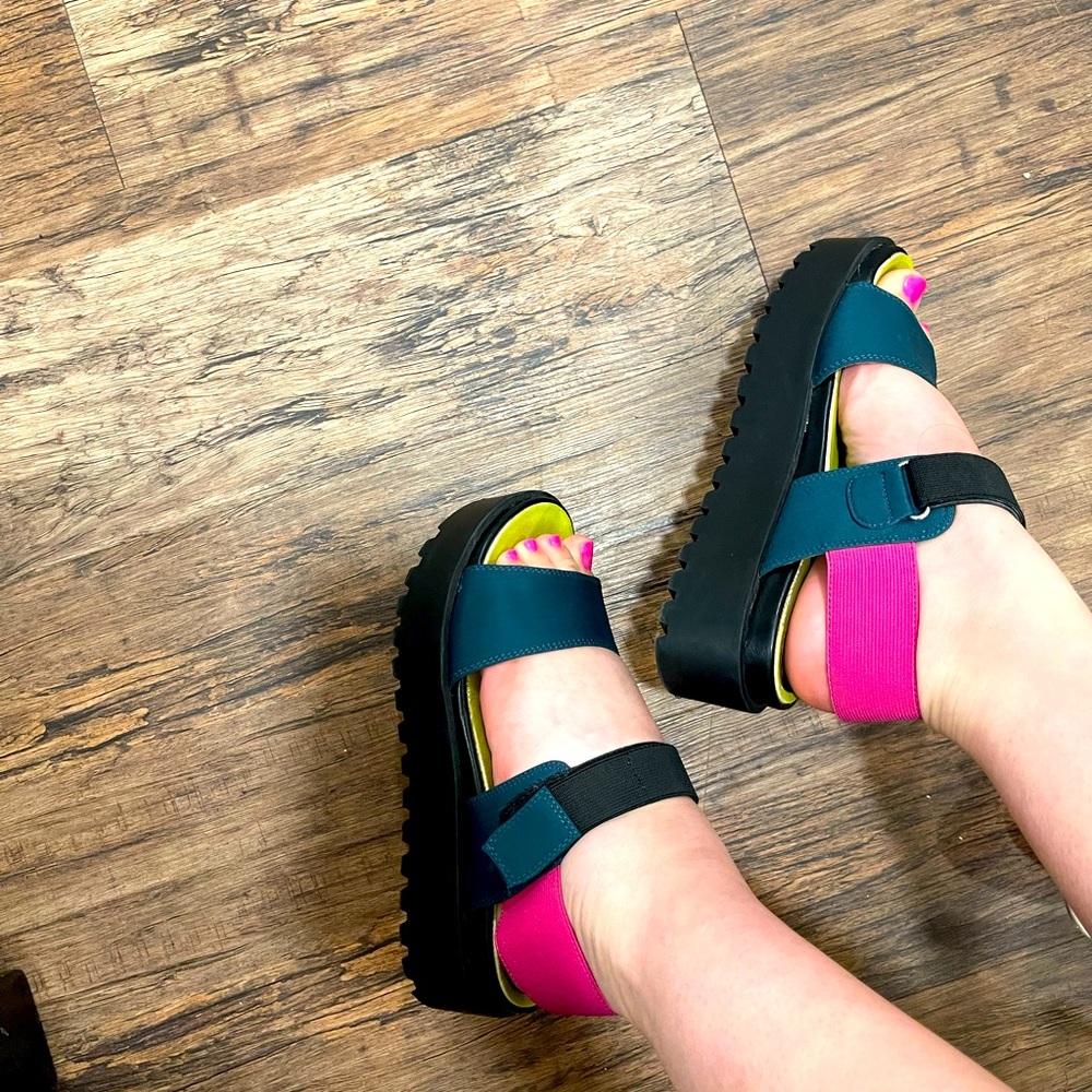 Urban outfitters platform sandals